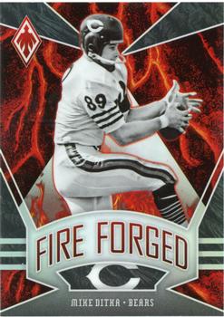 2020 Panini Phoenix - Fire Forged #1 Mike Ditka Front