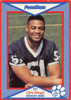 1994 Penn State Nittany Lions #NNO Chris Mazyck Front