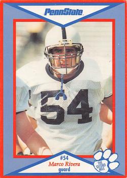 1994 Penn State Nittany Lions #NNO Marco Rivera Front