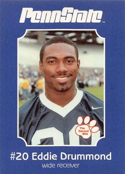 2001 Penn State Nittany Lions #NNO Eddie Drummond Front