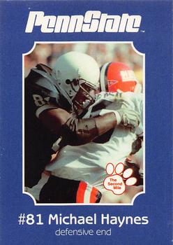 2001 Penn State Nittany Lions #NNO Michael Haynes Front