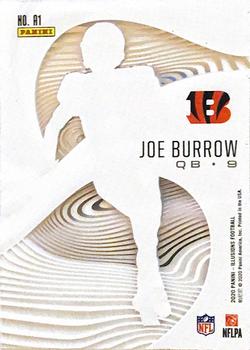 2020 Panini Illusions - Astounding #A1 Joe Burrow Back