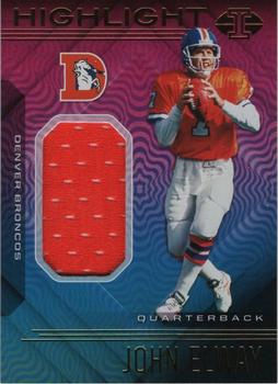 2020 Panini Illusions - Highlight Swatches #HS7 John Elway Front