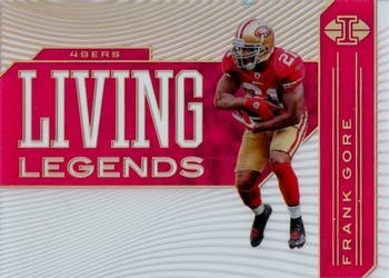 2020 Panini Illusions - Living Legends Pink #LL9 Frank Gore Front