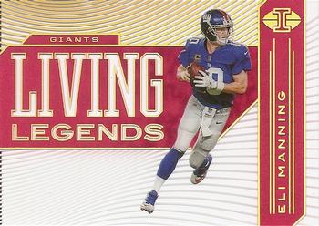 2020 Panini Illusions - Living Legends Pink #LL20 Eli Manning Front