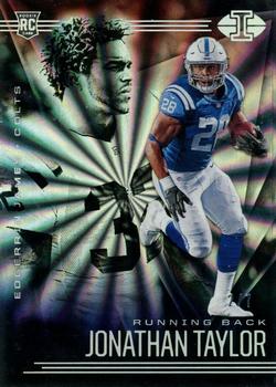 2020 Panini Illusions - Trophy Collection Division #14 Edgerrin James / Jonathan Taylor Front