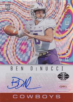 2020 Panini Illusions - Rookie Signs Orange #RS41 Ben DiNucci Front
