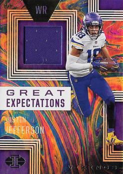 2020 Panini Illusions - Great Expectations #GE18 Justin Jefferson Front