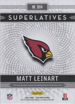 2020 Panini Illusions - Superlatives #SU14 Matt Leinart Back