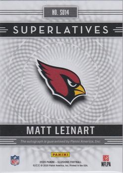 2020 Panini Illusions - Superlatives Red #SU14 Matt Leinart Back
