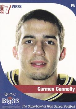 2005 Big 33 Pennsylvania High School #NNO Carmen Connolly Front
