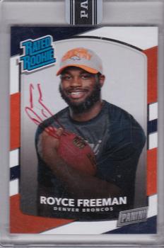 2018 Panini Rookie Premiere Autographs #NNO Royce Freeman Front