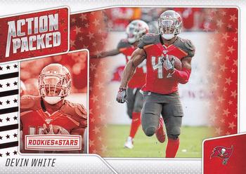 2020 Panini Rookies & Stars - Action Packed #11 Devin White Front