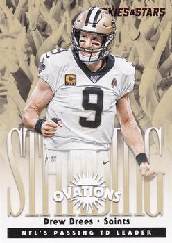 2020 Panini Rookies & Stars - Standing Ovation #SO-6 Drew Brees Front
