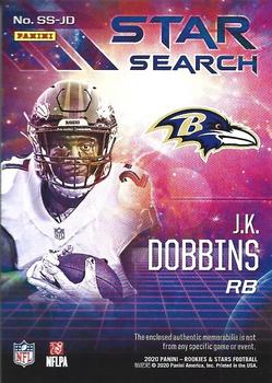 2020 Panini Rookies & Stars - Star Search #SS-JD J.K. Dobbins Back