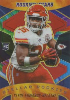 2020 Panini Rookies & Stars - Stellar Rookies Red #SR-8 Clyde Edwards-Helaire Front