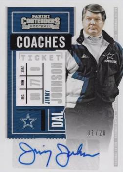 2020 Panini Contenders #313 Jimmy Johnson Front