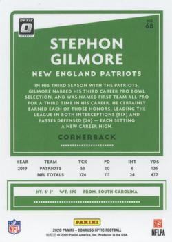 2020 Donruss Optic #68 Stephon Gilmore Back
