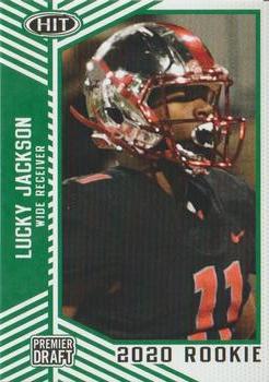 2020 SAGE HIT - Green #51 Lucky Jackson Front