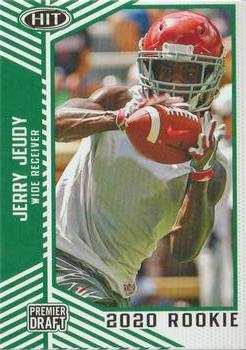 2020 SAGE HIT - Green #81 Jerry Jeudy Front