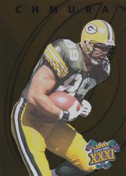1997 Collector's Edge Masters - Packers Super Bowl XXXI Gold #2 Mark Chmura Front