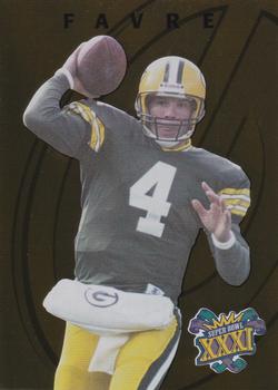 1997 Collector's Edge Masters - Packers Super Bowl XXXI Gold #3 Brett Favre Front