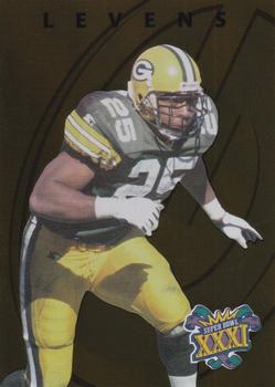 1997 Collector's Edge Masters - Packers Super Bowl XXXI Gold #4 Dorsey Levens Front