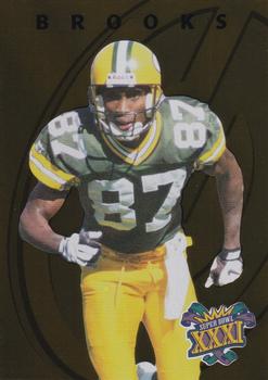 1997 Collector's Edge Masters - Packers Super Bowl XXXI Gold #6 Robert Brooks Front