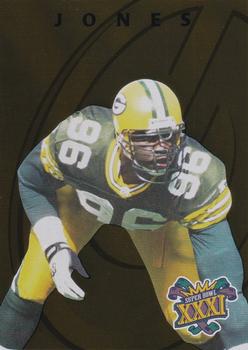 1997 Collector's Edge Masters - Packers Super Bowl XXXI Gold #7 Sean Jones Front