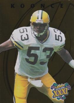 1997 Collector's Edge Masters - Packers Super Bowl XXXI Gold #8 George Koonce Front