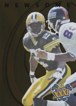 1997 Collector's Edge Masters - Packers Super Bowl XXXI Gold #9 Craig Newsome Front
