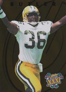 1997 Collector's Edge Masters - Packers Super Bowl XXXI Gold #17 LeRoy Butler Front