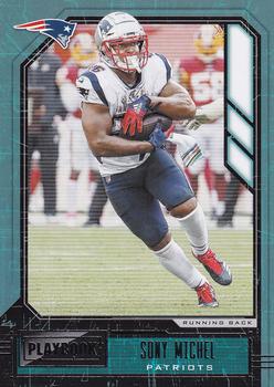 2020 Panini Playbook #42 Sony Michel Front
