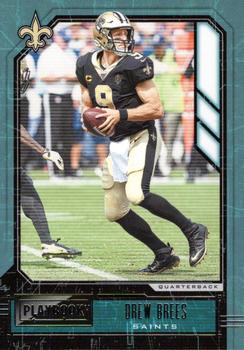 2020 Panini Playbook #84 Drew Brees Front