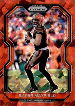 2020 Panini Prizm - Prizm Red Ice #56 Baker Mayfield Front