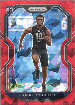 2020 Panini Prizm - Prizm Red Ice #395 Isaiah Coulter Front