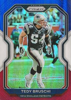 2020 Panini Prizm - Prizm Red White and Blue #26 Tedy Bruschi Front