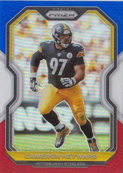 2020 Panini Prizm - Prizm Red White and Blue #72 Cameron Heyward Front
