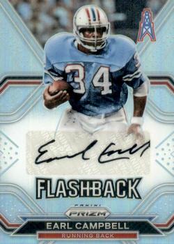 2020 Panini Prizm - Flashback Autographs #12 Earl Campbell Front