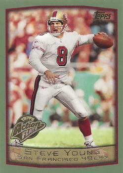 1999 Topps Action Flats #AF3 Steve Young Front