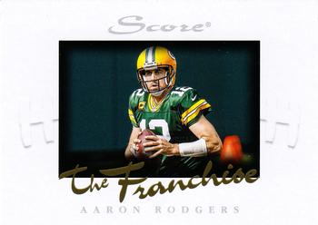 2020 Panini Instant NFL - Score The Franchise #F1 Aaron Rodgers Front