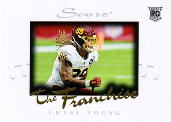 2020 Panini Instant NFL - Score The Franchise #F6 Chase Young Front