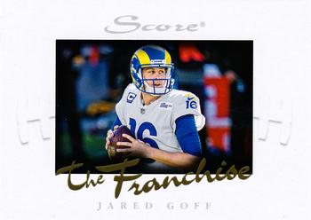 2020 Panini Instant NFL - Score The Franchise #F16 Jared Goff Front