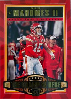 2020 Donruss - The Champ Is Here Red #CH-PM Patrick Mahomes II Front