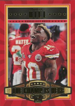 2020 Donruss - The Champ Is Here Red #CH-TH Tyreek Hill Front