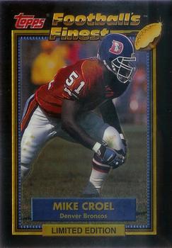 1992 Finest #5 Mike Croel Front