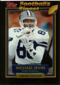 1992 Finest #11 Michael Irvin Front
