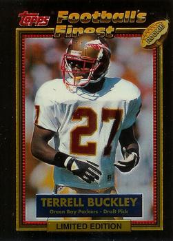 1992 Finest #35 Terrell Buckley Front