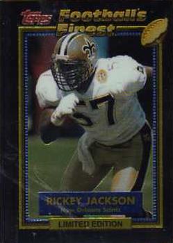 1992 Finest #12 Rickey Jackson Front