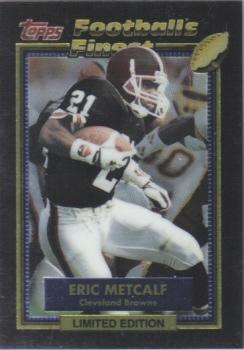 1992 Finest #16 Eric Metcalf Front